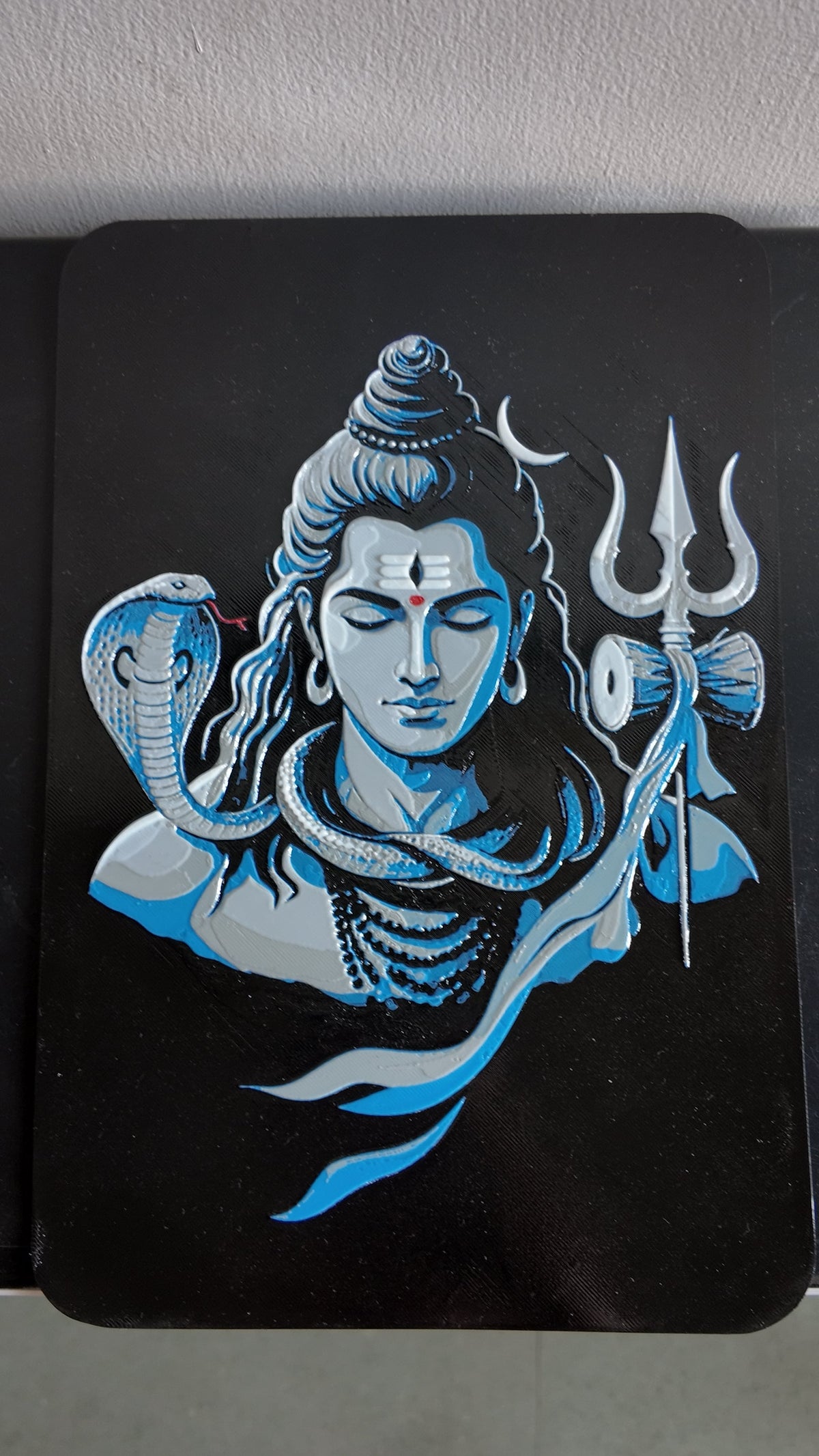 Lord Shiva – Spiritual 3D Wall Poster