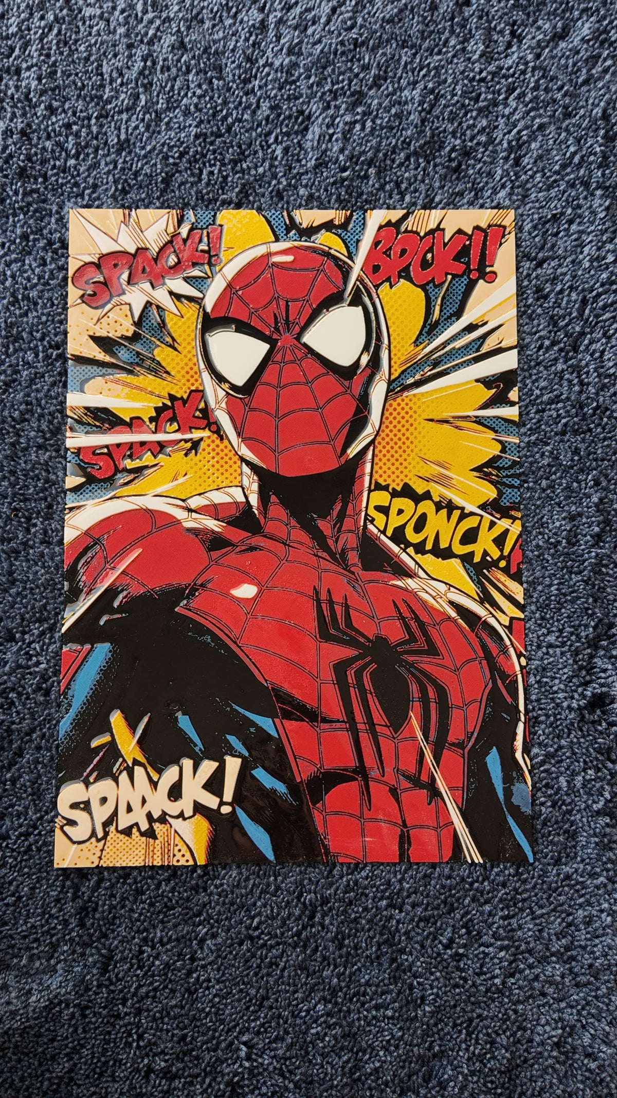 Spider-Man – Comic Pop Art 3D Wall Poster