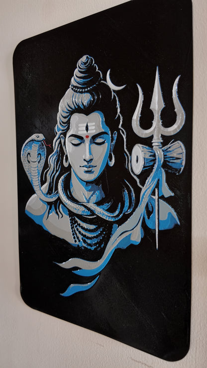 Lord Shiva – Spiritual 3D Wall Poster