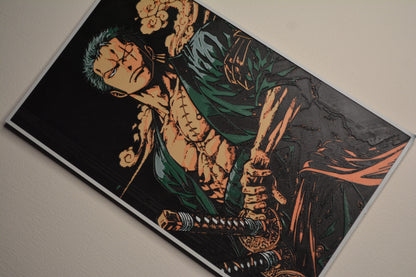 Roronoa Zoro- One piece Anime Wall Poster
