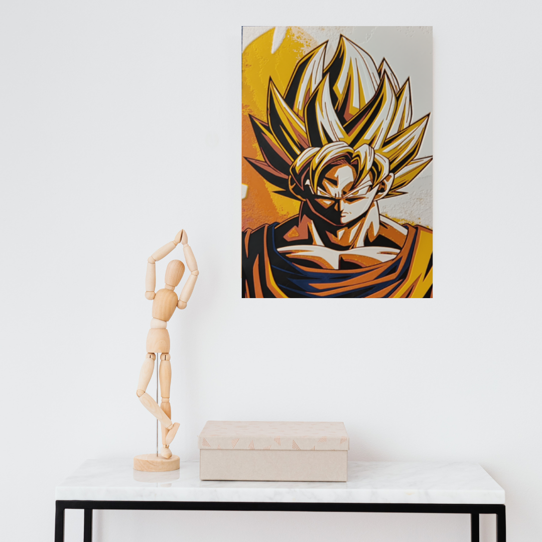 Super Saiyan Goku – Dragon Ball Z Anime Wall Poster