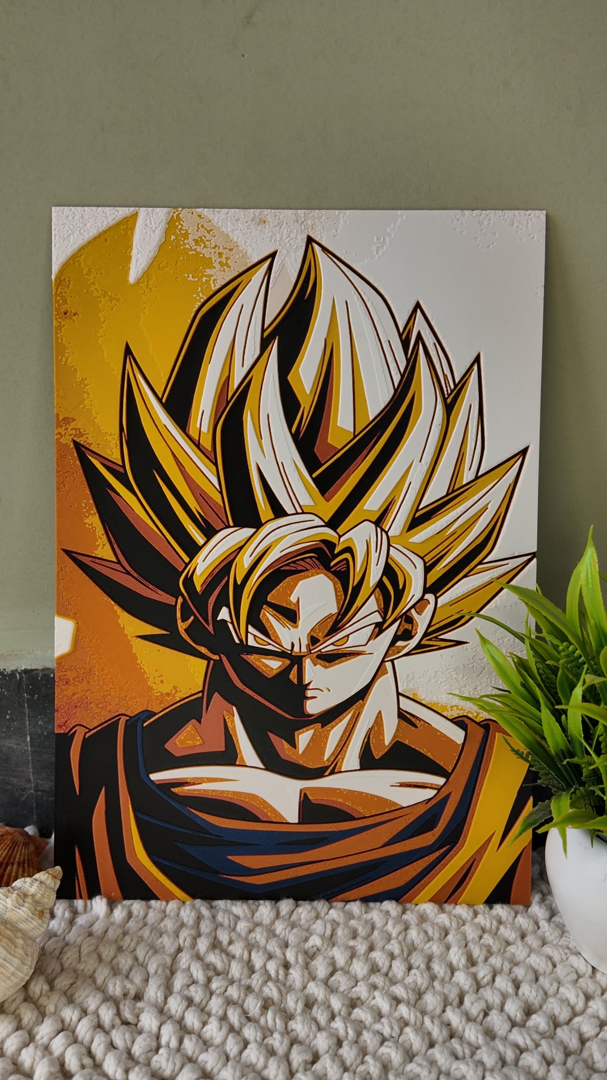 Super Saiyan Goku – Dragon Ball Z Anime Wall Poster