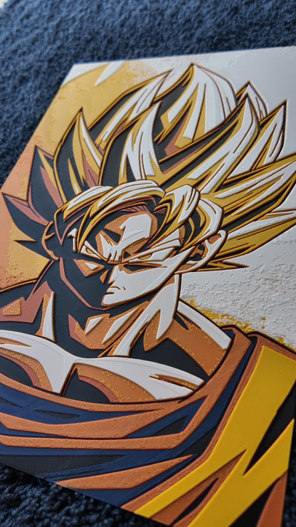 Super Saiyan Goku – Dragon Ball Z Anime Wall Poster
